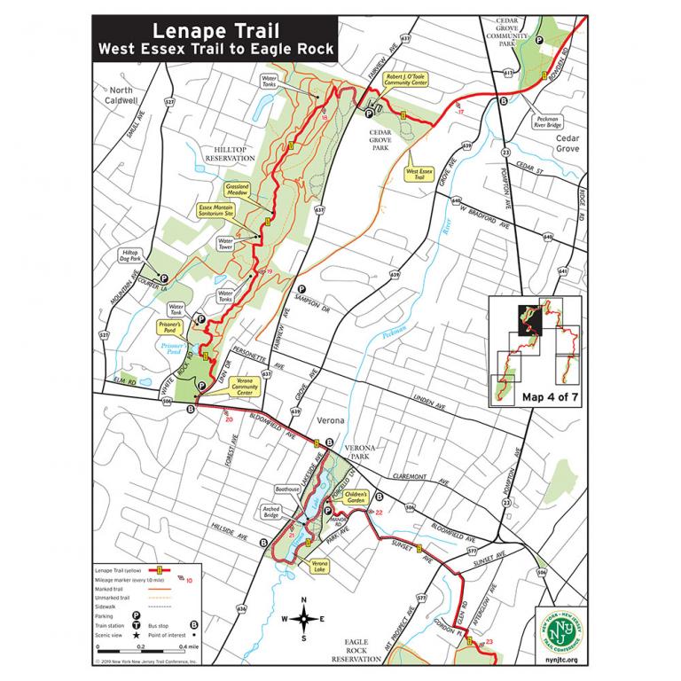 Lenape Trail Map 4 of 7