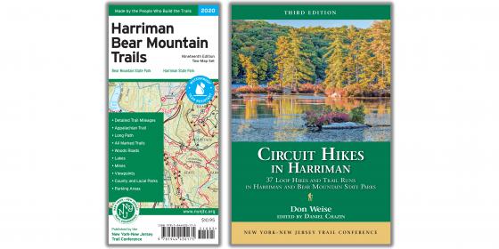 Harriman Circuit Hikes Book & Map Combo