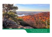 Northern New Jersey Highlands Trails Map Scenic Photo